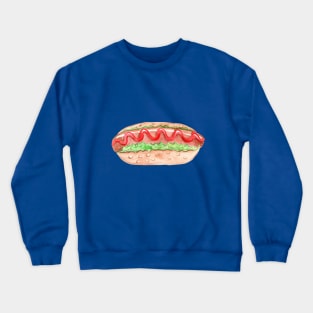 Hot god with ketchup Crewneck Sweatshirt